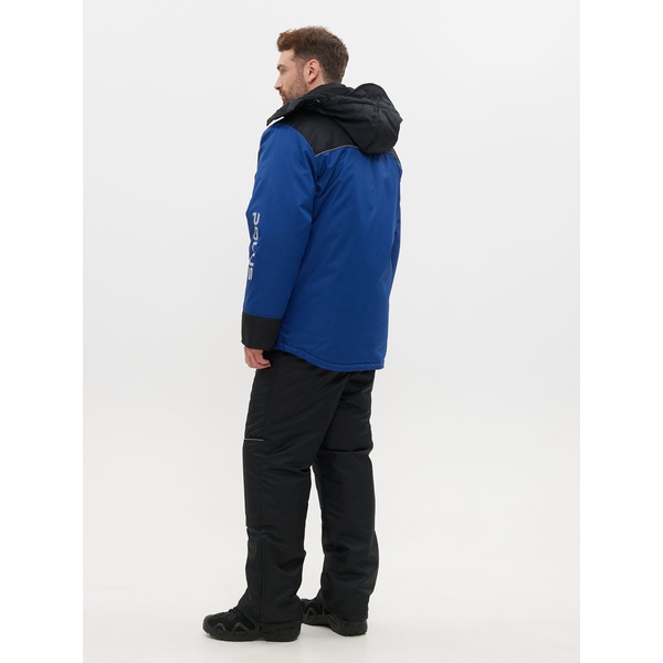 Костюм зимний Huntsman Полюс (тк. Cell) синий/черный