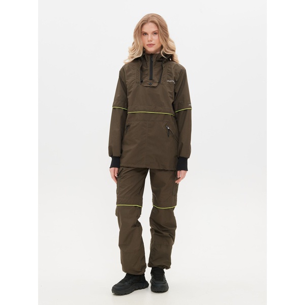 Костюм женский Huntsman Антигнус-люкс (с ловушками и пыльниками) хаки, тк. Сорочка