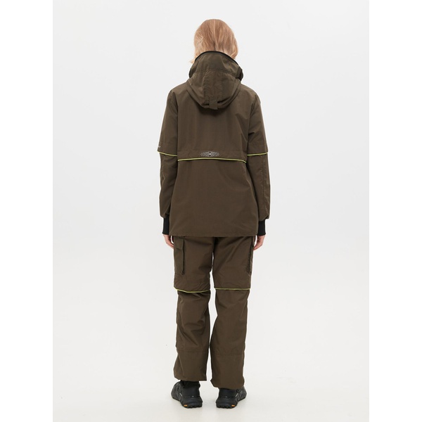 Костюм женский Huntsman Антигнус-люкс (с ловушками и пыльниками) хаки, тк. Сорочка