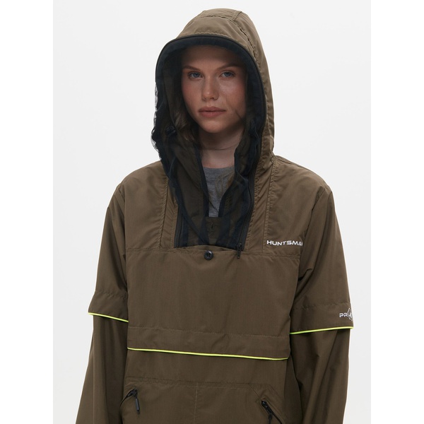 Костюм женский Huntsman Антигнус-люкс (с ловушками и пыльниками) хаки, тк. Сорочка