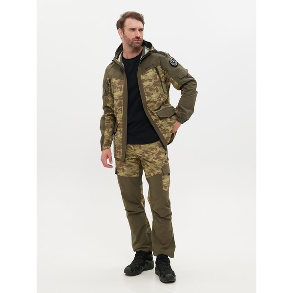 Костюм летний Huntsman Горка-Люкс хаки/MV-23, тк. Nilon/Cotton