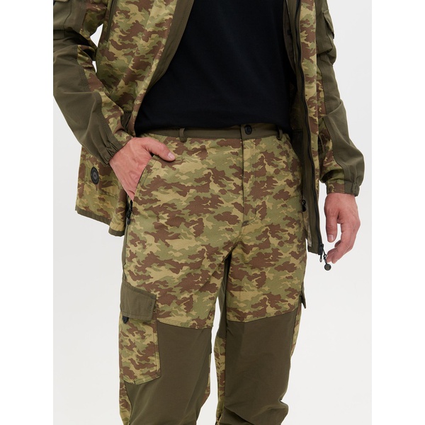 Костюм летний Huntsman Горка-Люкс хаки/MV-23, тк. Nilon/Cotton