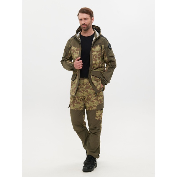 Костюм летний Huntsman Горка-Люкс хаки/MV-23, тк. Nilon/Cotton