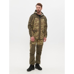 Костюм летний Huntsman Горка-Люкс хаки/MV-23, тк. Nilon/Cotton