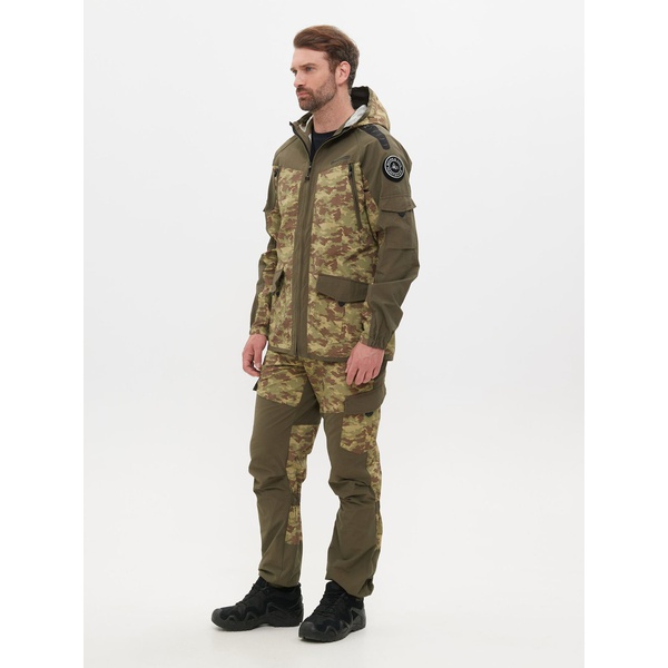 Костюм летний Huntsman Горка-Люкс хаки/MV-23, тк. Nilon/Cotton