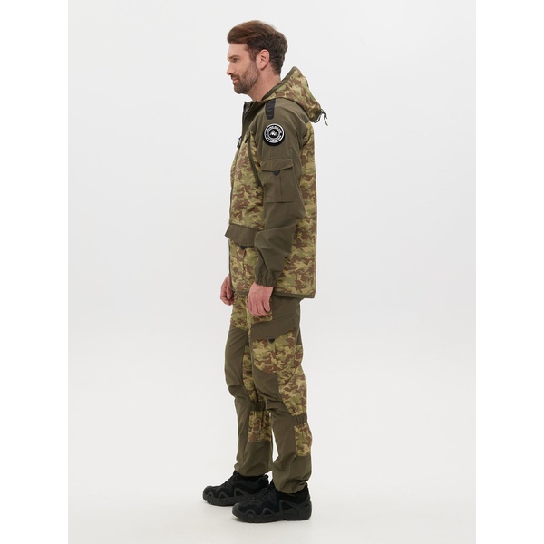 Костюм летний Huntsman Горка-Люкс хаки/MV-23, тк. Nilon/Cotton