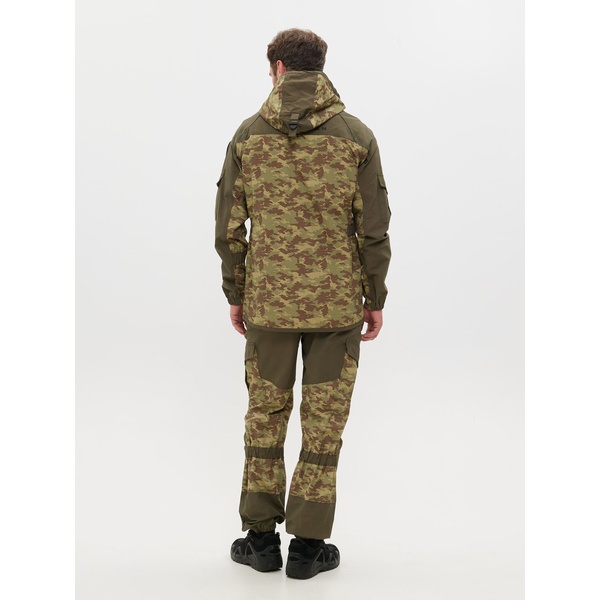 Костюм летний Huntsman Горка-Люкс хаки/MV-23, тк. Nilon/Cotton