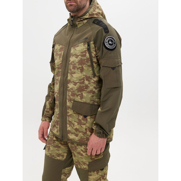 Костюм летний Huntsman Горка-Люкс хаки/MV-23, тк. Nilon/Cotton