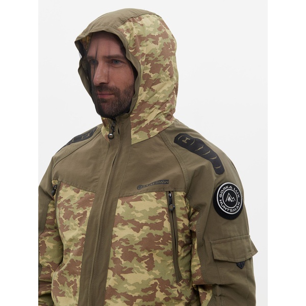 Костюм летний Huntsman Горка-Люкс хаки/MV-23, тк. Nilon/Cotton