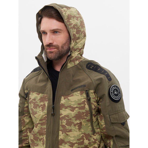 Костюм летний Huntsman Горка-Люкс хаки/MV-23, тк. Nilon/Cotton