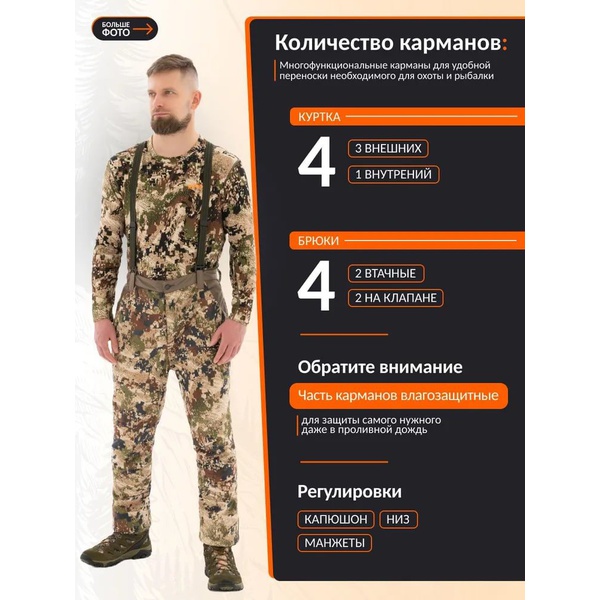 Костюм Remington Heat Strategy South Forest