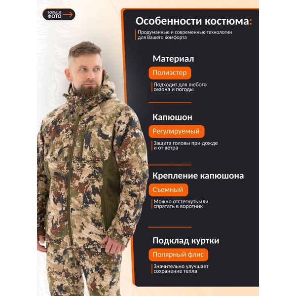 Костюм Remington Heat Strategy South Forest