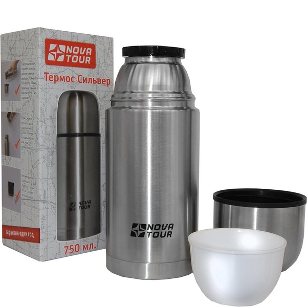 Термос Nova Tour Сильвер 750