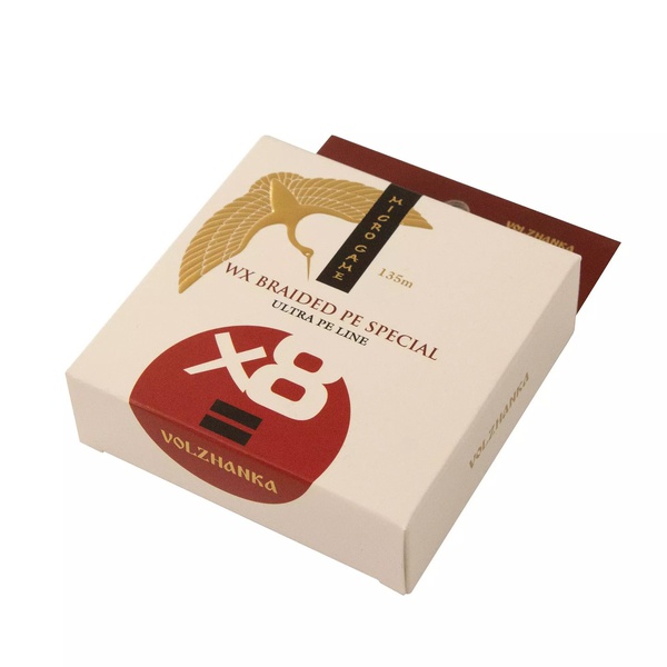 Леска плетеная Волжанка Micro Game (135 м) 0.09мм 3.6кг