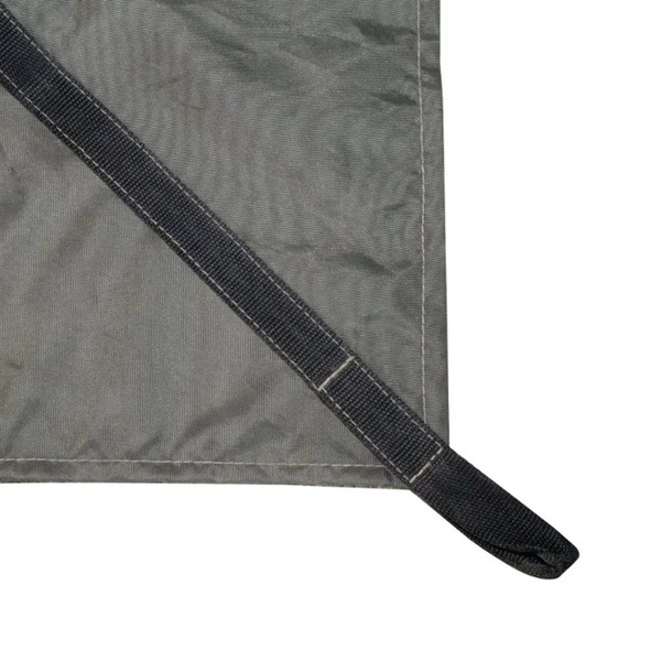 Шатер Следопыт быстросборный, 6 стен (3,35х3,85х2,25 м) бежевый/зелёный