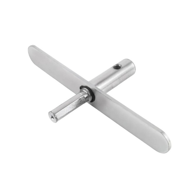 Адаптер Яман под шуруповерт, с планкой, для ледобуров Торнадо (d-20 мм)