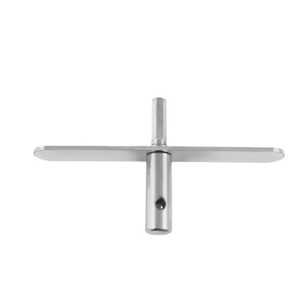 Адаптер Яман под шуруповерт, с планкой, для ледобуров Торнадо (d-20 мм)