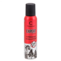 Репеллент Следопыт Expert Great Formula от всех видов летающих насекомых и клещей (аэрозоль,150 мл)
