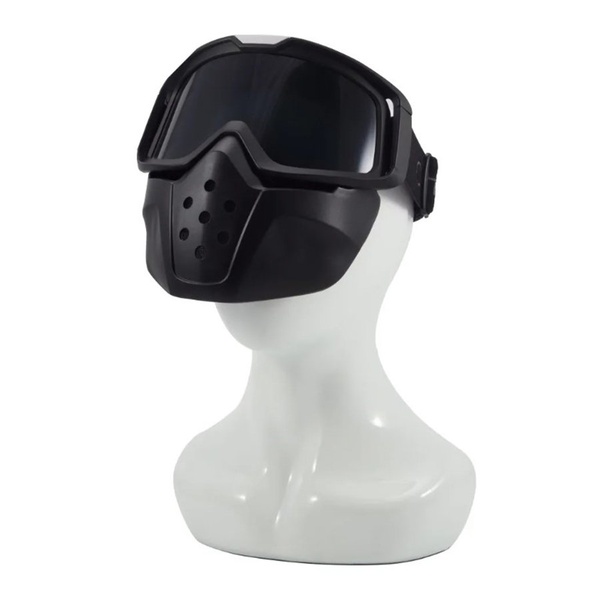 Маска мотоциклетная/снегоходная Следопыт M5 линза grey