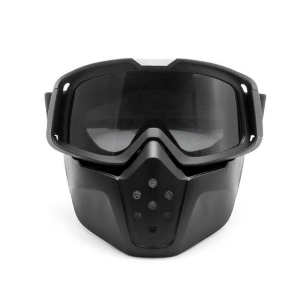 Маска мотоциклетная/снегоходная Следопыт M5 линза grey