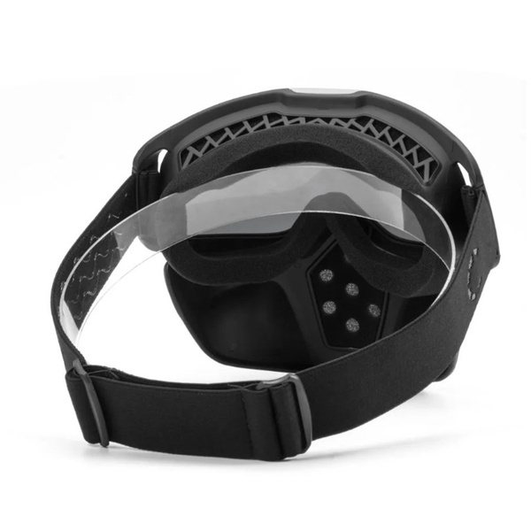 Маска мотоциклетная/снегоходная Следопыт M5 линза grey