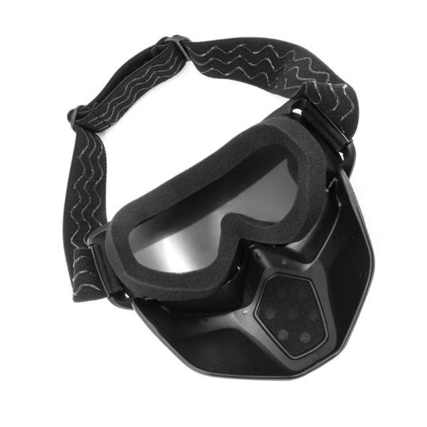 Маска мотоциклетная/снегоходная Следопыт M5 линза grey