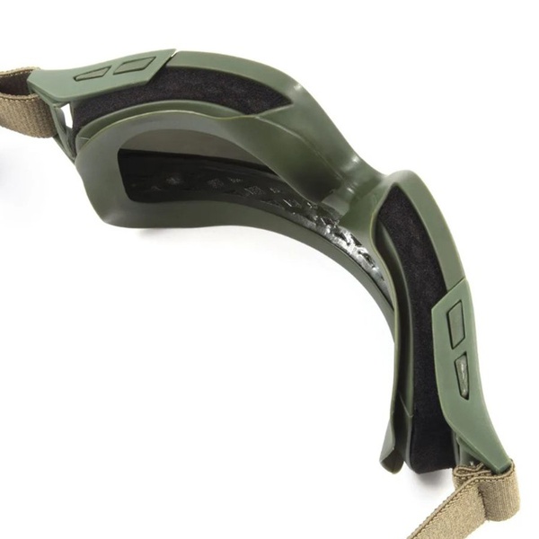 Очки защитные Следопыт Tactic со сменными линзами: grey, yellow, clear