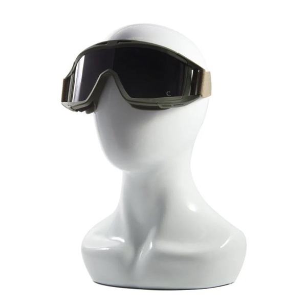 Очки защитные Следопыт Tactic со сменными линзами: grey, yellow, clear