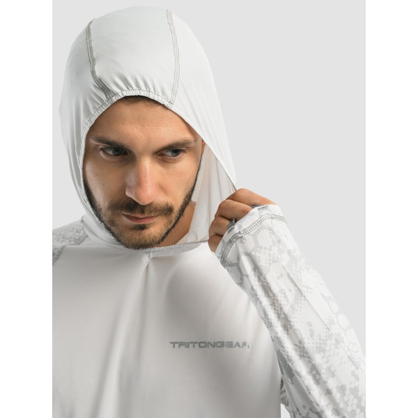 Джерси Тритон Tritongear (InterLock) White Print / белый