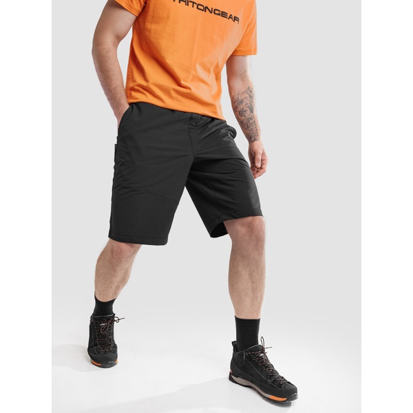 Шорты Тритон Tritongear (SoftShell Apex light) чёрный