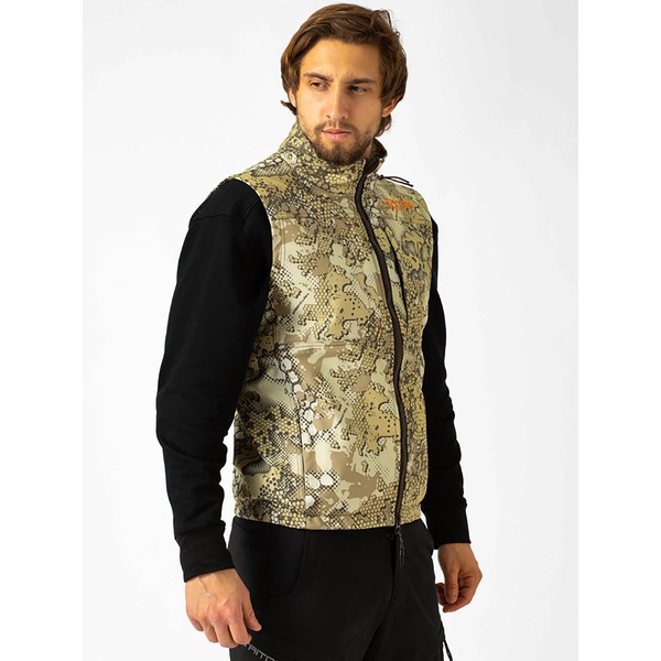 Жилет Тритон Ridge (SoftShell/флис) светло-бежевый