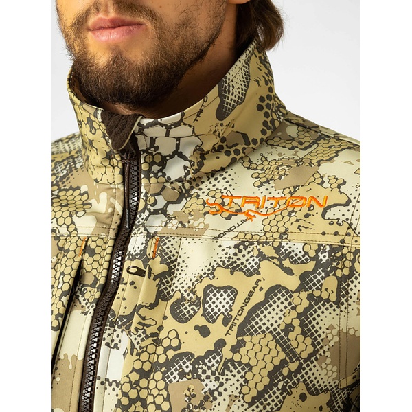 Жилет Тритон Ridge (SoftShell/флис) светло-бежевый