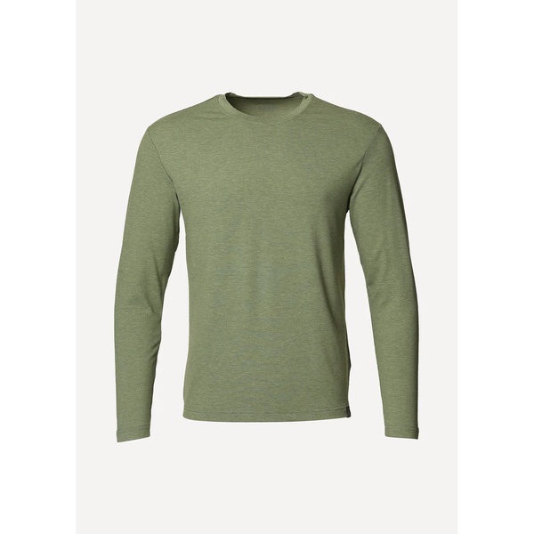 Футболка Сплав Soul L/S зеленый меланж