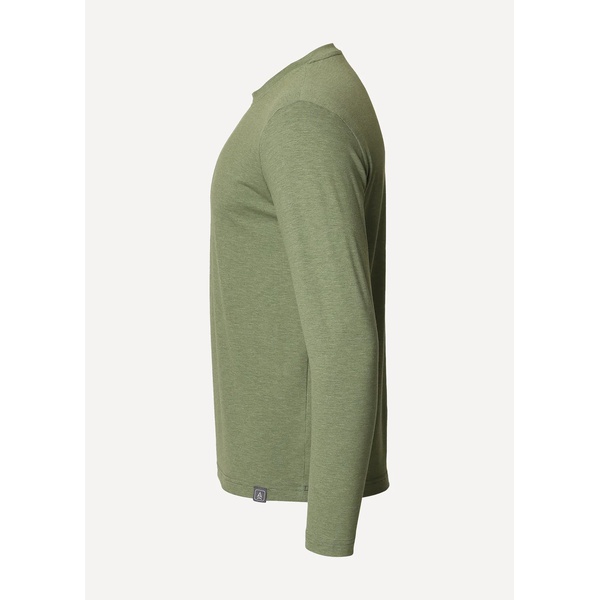 Футболка Сплав Soul L/S зеленый меланж