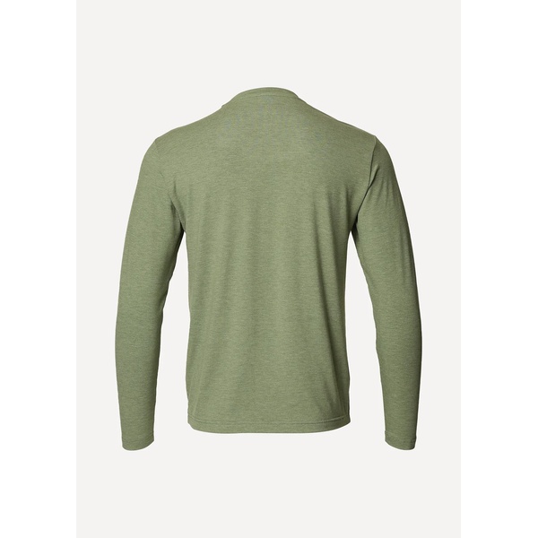 Футболка Сплав Soul L/S зеленый меланж