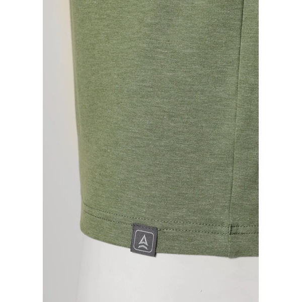 Футболка Сплав Soul L/S зеленый меланж