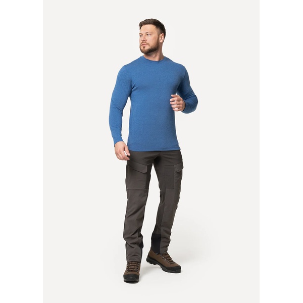 Футболка Сплав Soul L/S голубой меланж