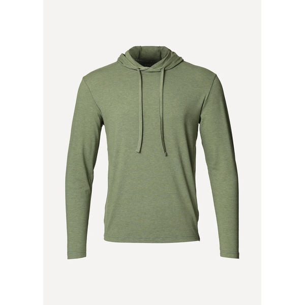 Футболка Сплав Soul L/S (с капюшоном) зеленый меланж