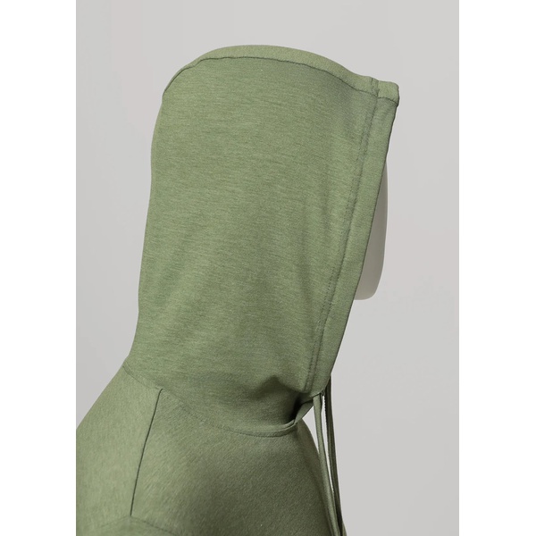 Футболка Сплав Soul L/S (с капюшоном) зеленый меланж