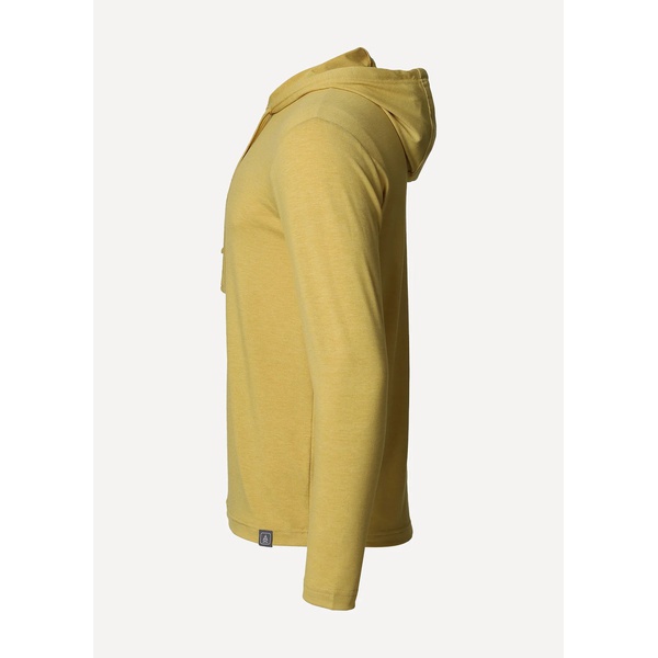 Футболка Сплав Soul L/S (с капюшоном) желтый меланж