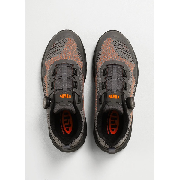 Кроссовки треккинговые THB Trace серый/оранжевый