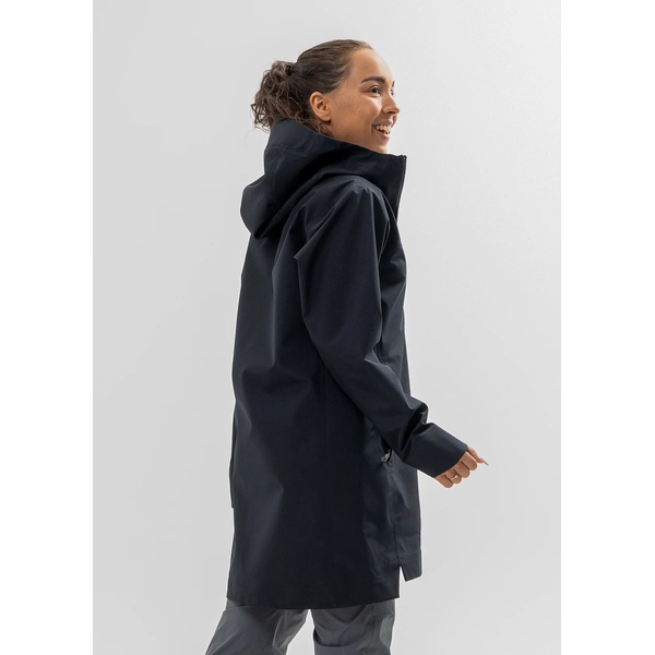 Плащ женский Сплав Luna (мембрана 3L) чёрный