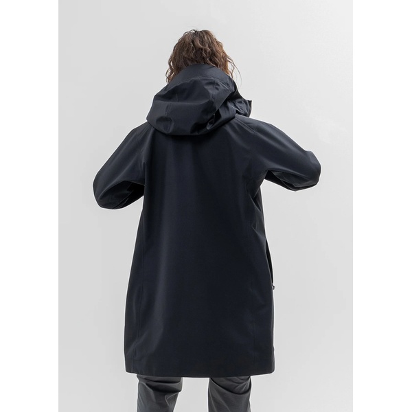 Плащ женский Сплав Luna (мембрана 3L) чёрный