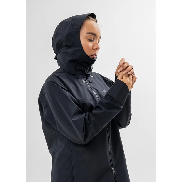Плащ женский Сплав Luna (мембрана 3L) чёрный