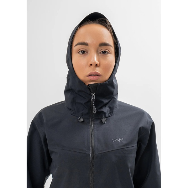 Плащ женский Сплав Luna (мембрана 3L) чёрный