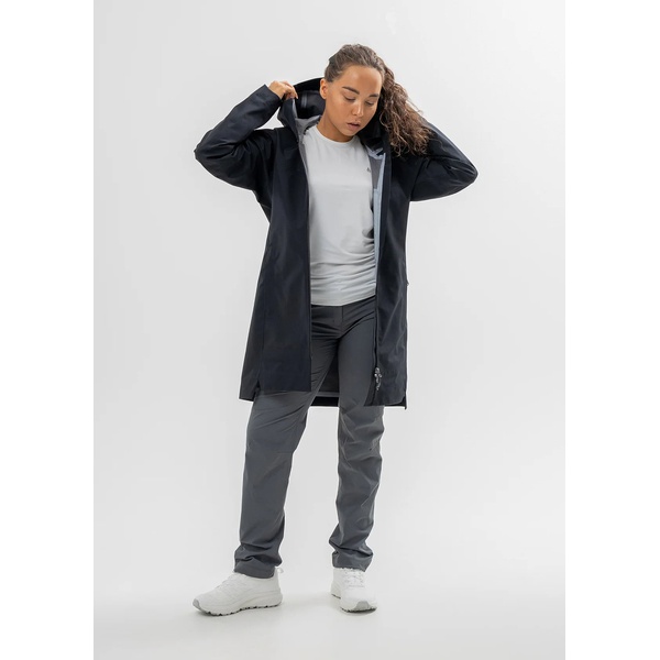 Плащ женский Сплав Luna (мембрана 3L) чёрный