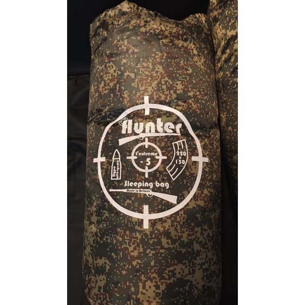 Спальный мешок-одеяло Hunter -5°С Пиксель