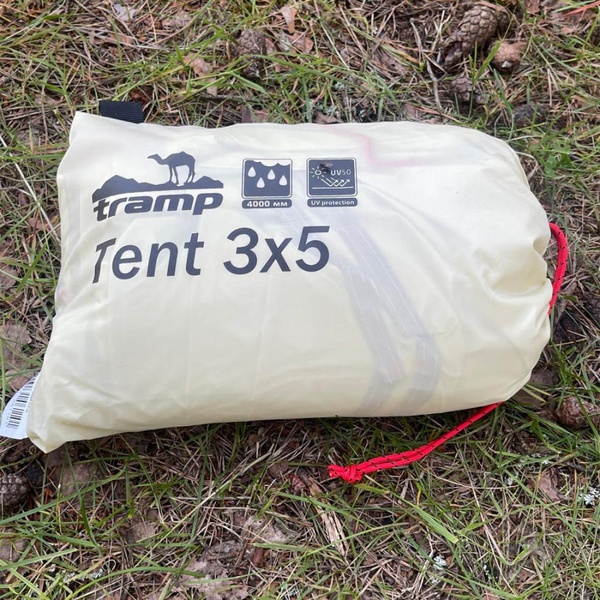 Тент Tramp 3х5 м с защитой от ультрафиолета UV50