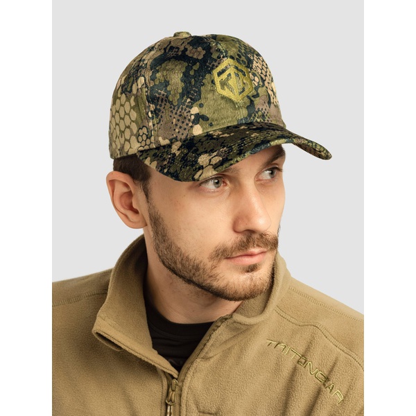 Бейсболка Тритон Tritongear (вельбоа) Green Line