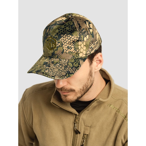 Бейсболка Тритон Tritongear (вельбоа) Green Line